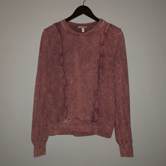 anthropologie | eri + ali | acid wash sweatshirt - Picture 2 of 8